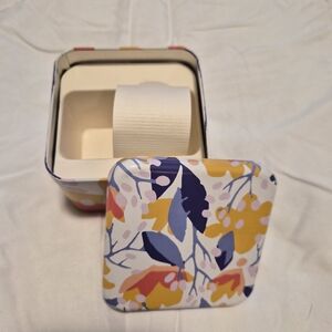 Fossil Floral Print Watch Tin